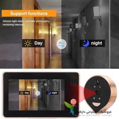 دوربین چشمی درب مدل C4-wifi